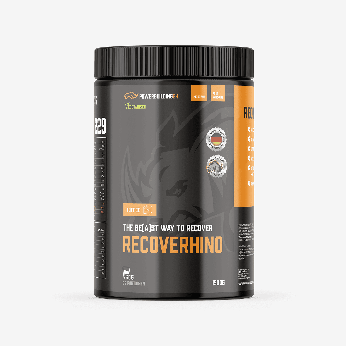 Post-workout shake: RECOVERHINO